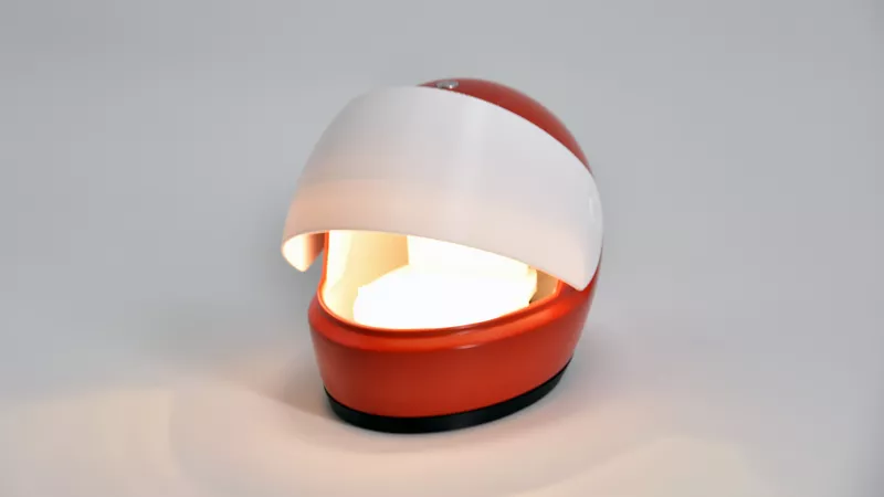 Lampada casco Albore design per MWC.webp